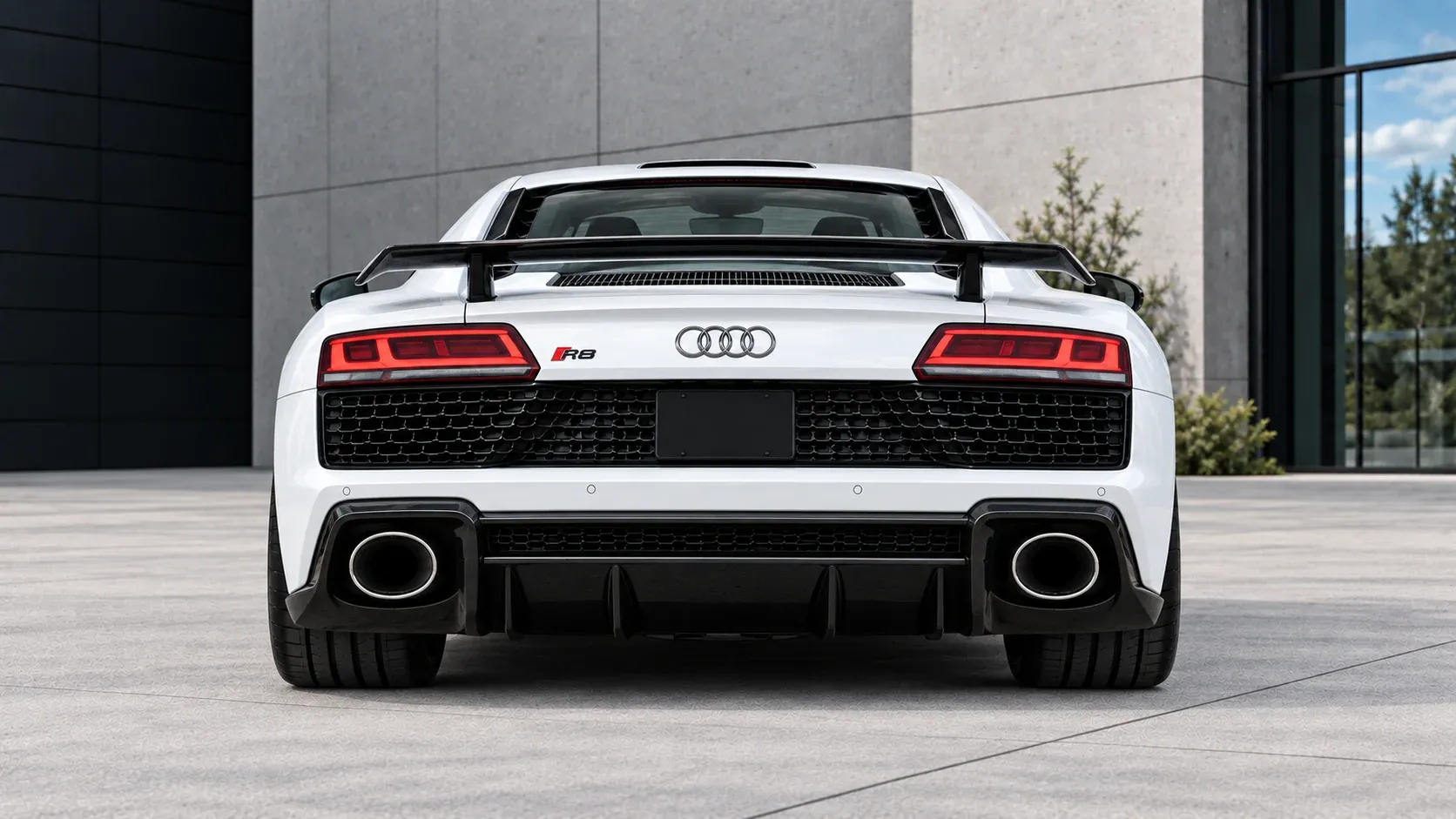 2020 Audi R8 with EW-P-MF-016 wheel, rear 0 view