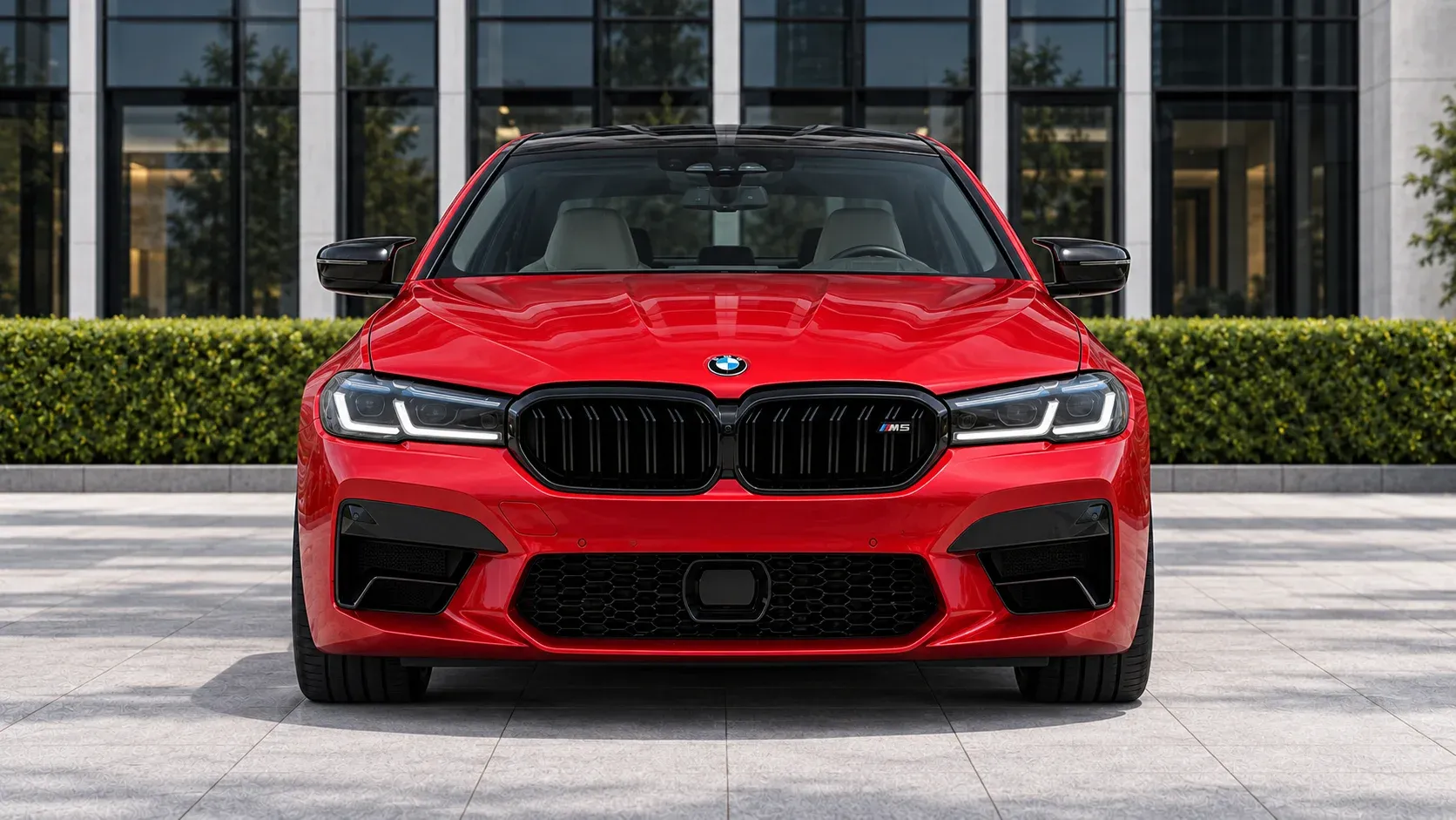 2021 BMW M5 with EW-P-MF-016 wheel, front 0 view