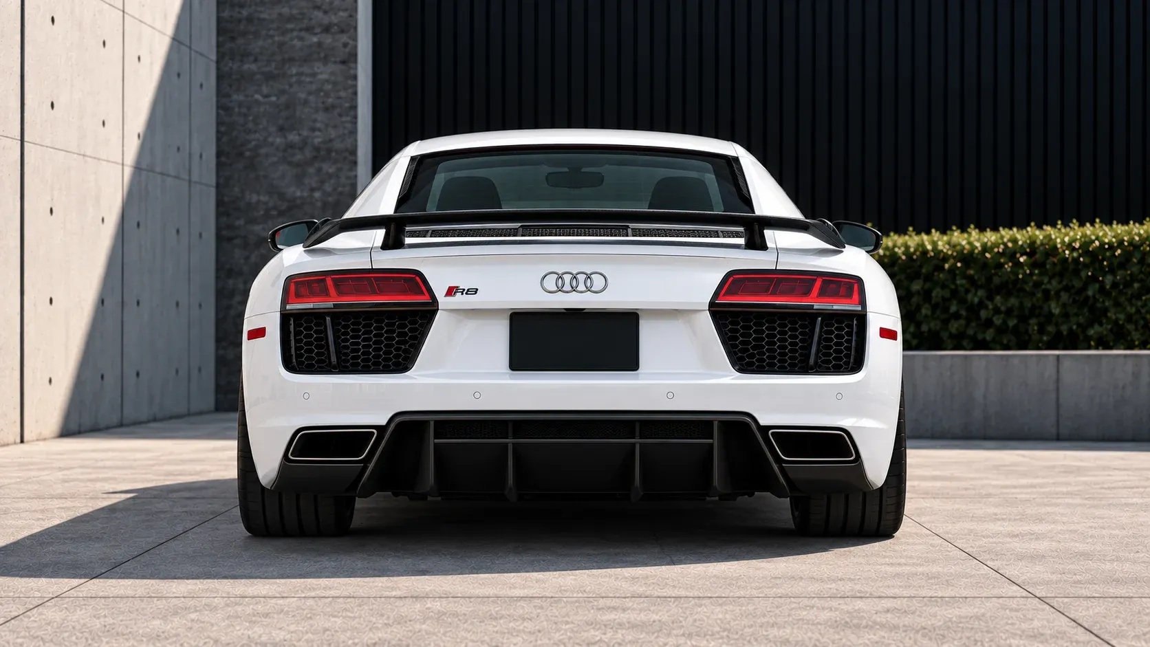 2017 Audi R8 with EW-P-MF-018 wheel, rear 0 view
