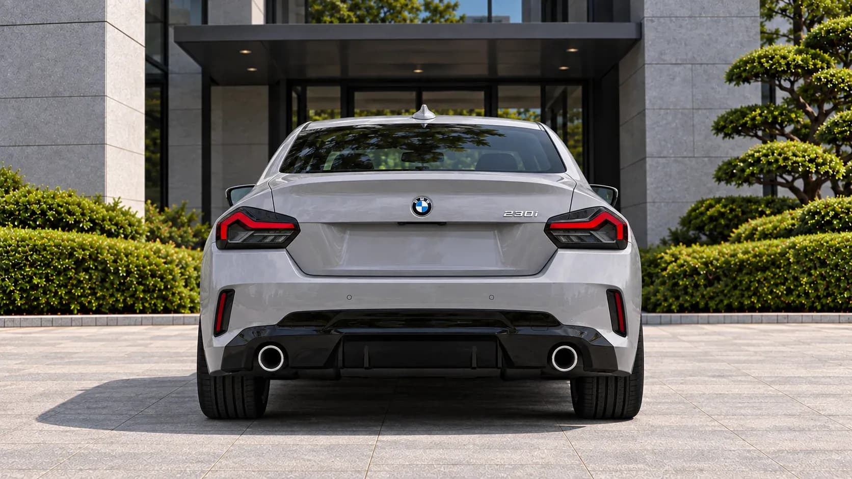 2022 BMW 2 Series with EW-P-MF-018 wheel, rear 0 view