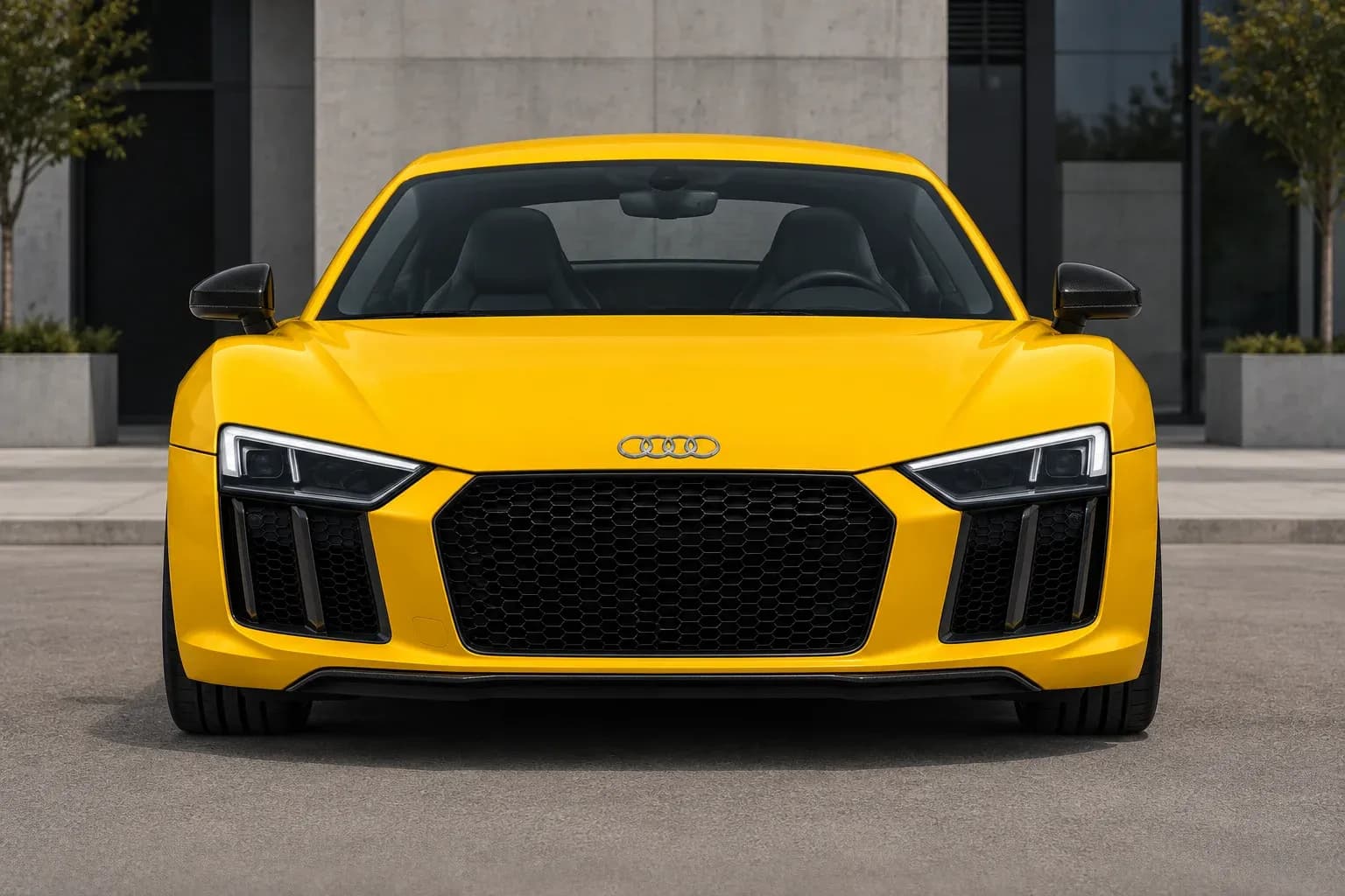 2017 Audi R8 with EW-P-MF-020 wheel, front 0 view