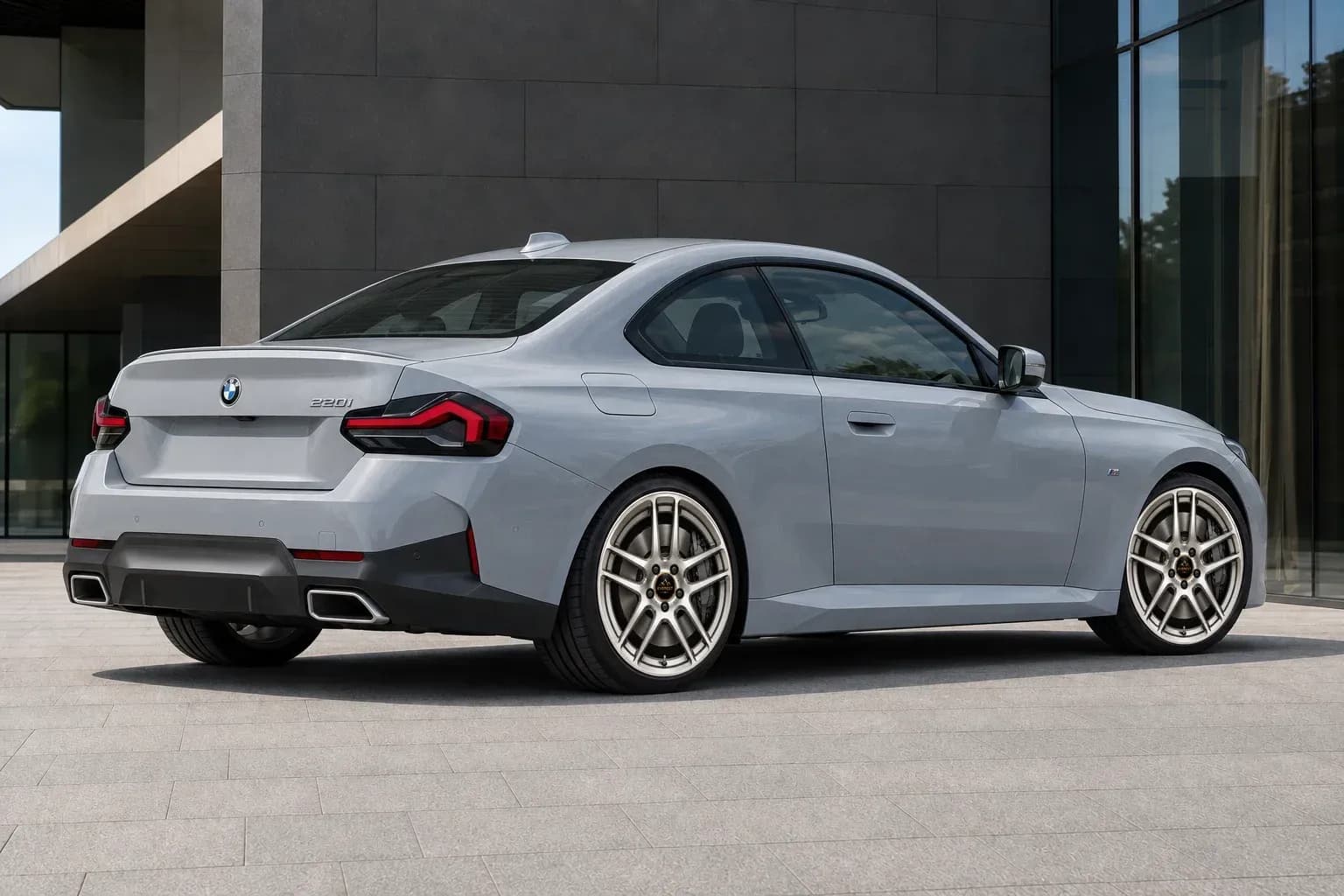 2022 BMW 2 Series with EW-P-MF-020 wheel, rear right 45 view