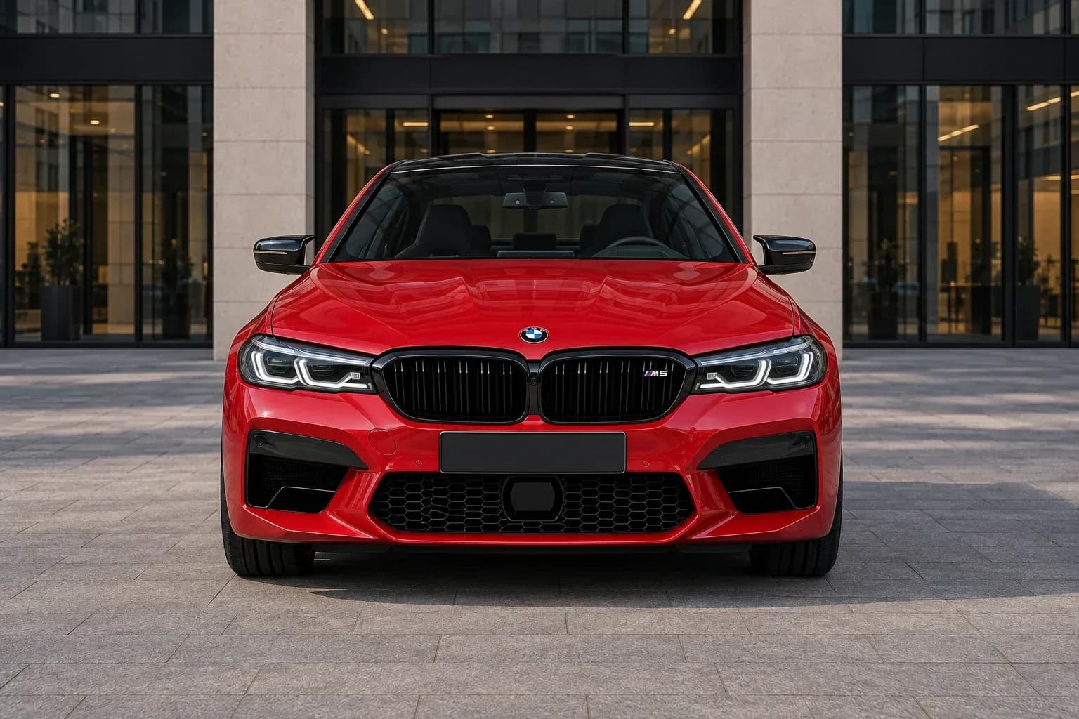 2020 BMW M5 with EW-P-MF-020 wheel, front 0 view