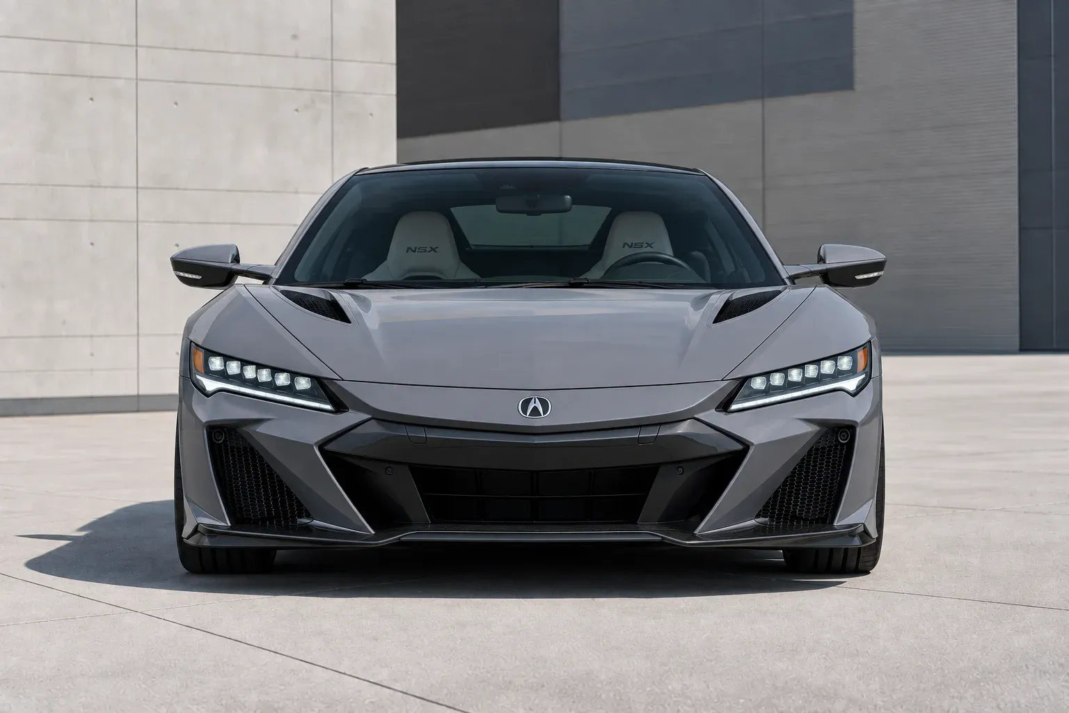 2022 Acura NSX with EW-P-MF-021 wheel, front 0 view