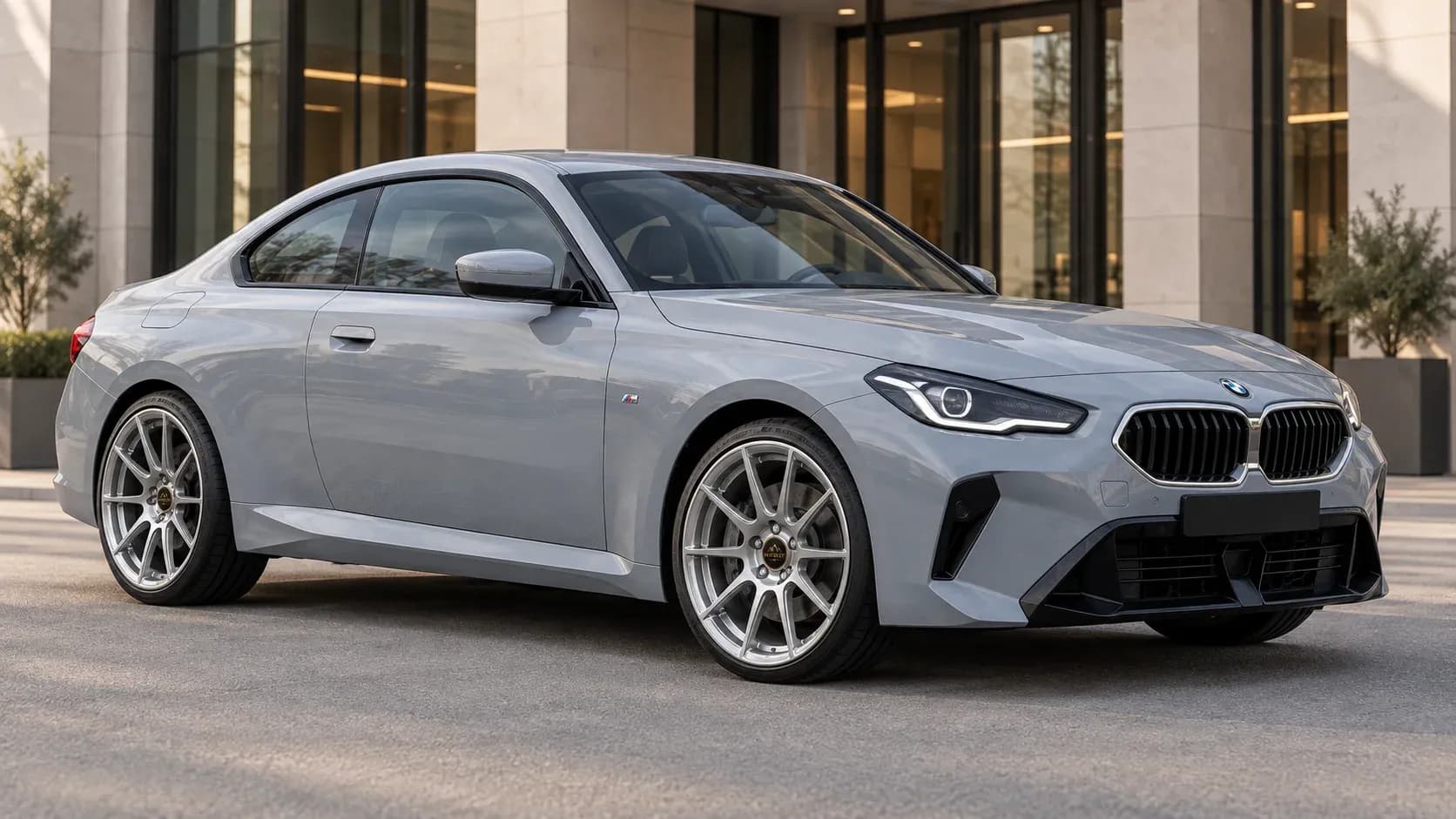 2022 BMW 2 Series with EW-P-MF-022 wheel, front right 45 view