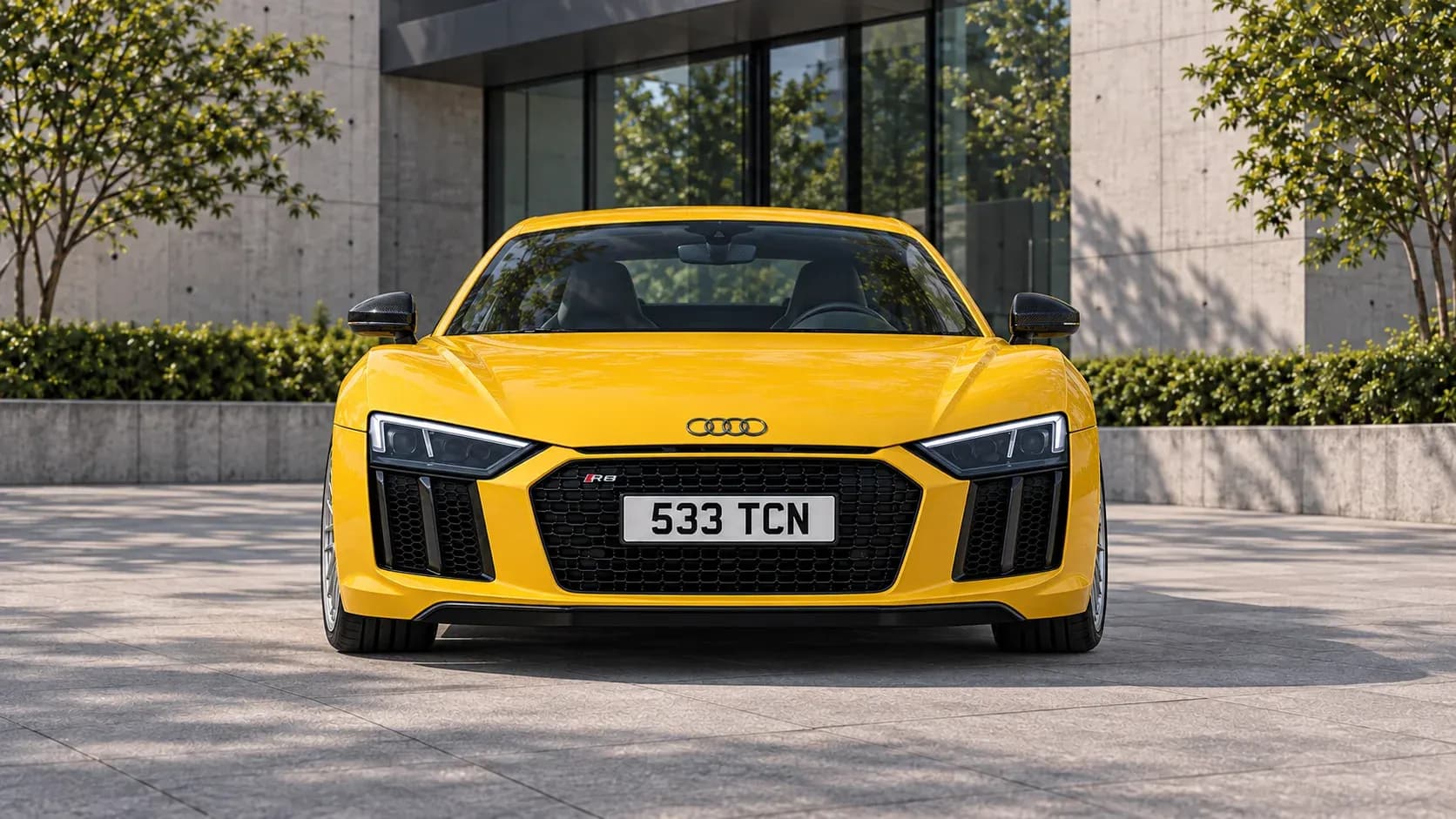 2017 Audi R8 with EW-P-MF-023 wheel, front 0 view
