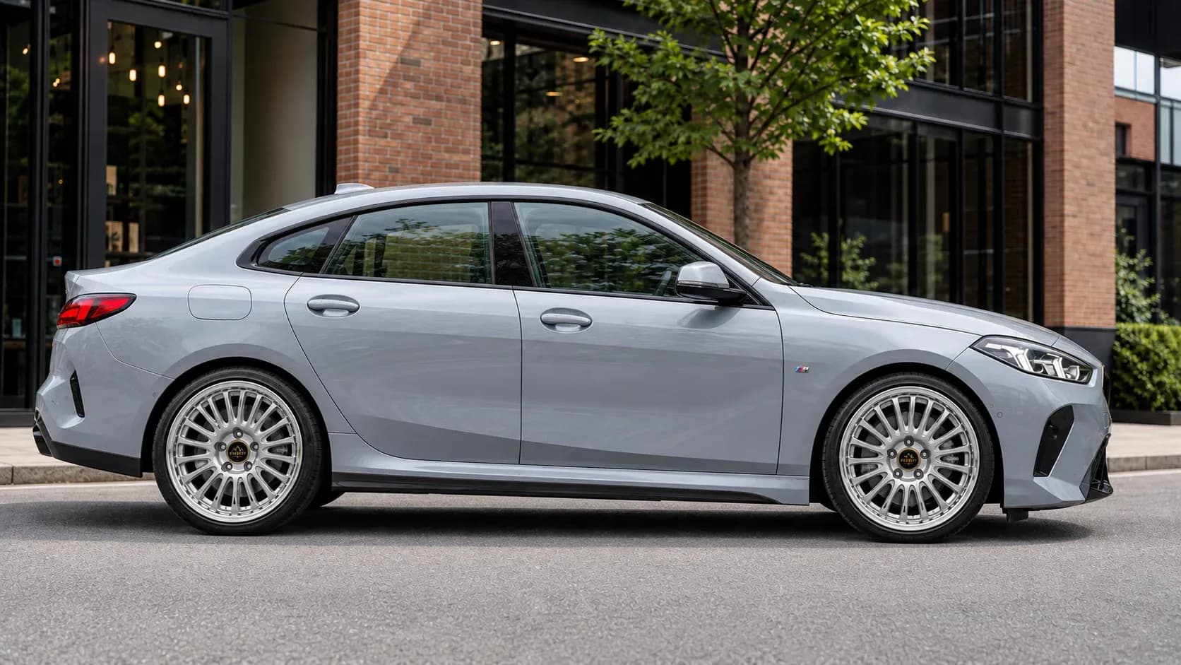 2020 BMW 2 Series with EW-P-MF-023 wheel, side profile view