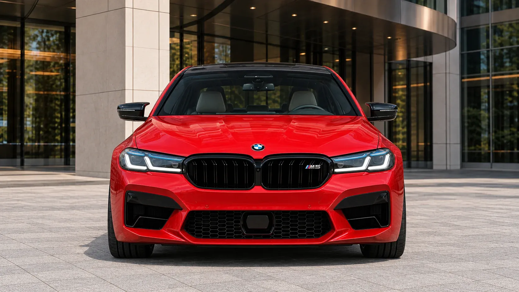 2021 BMW M5 with EW-P-MF-023 wheel, front 0 view
