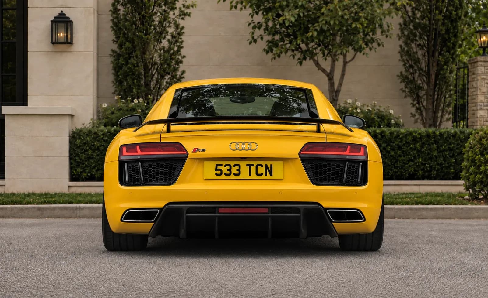 2017 Audi R8 with EW-P-MF-025 wheel, rear 0 view