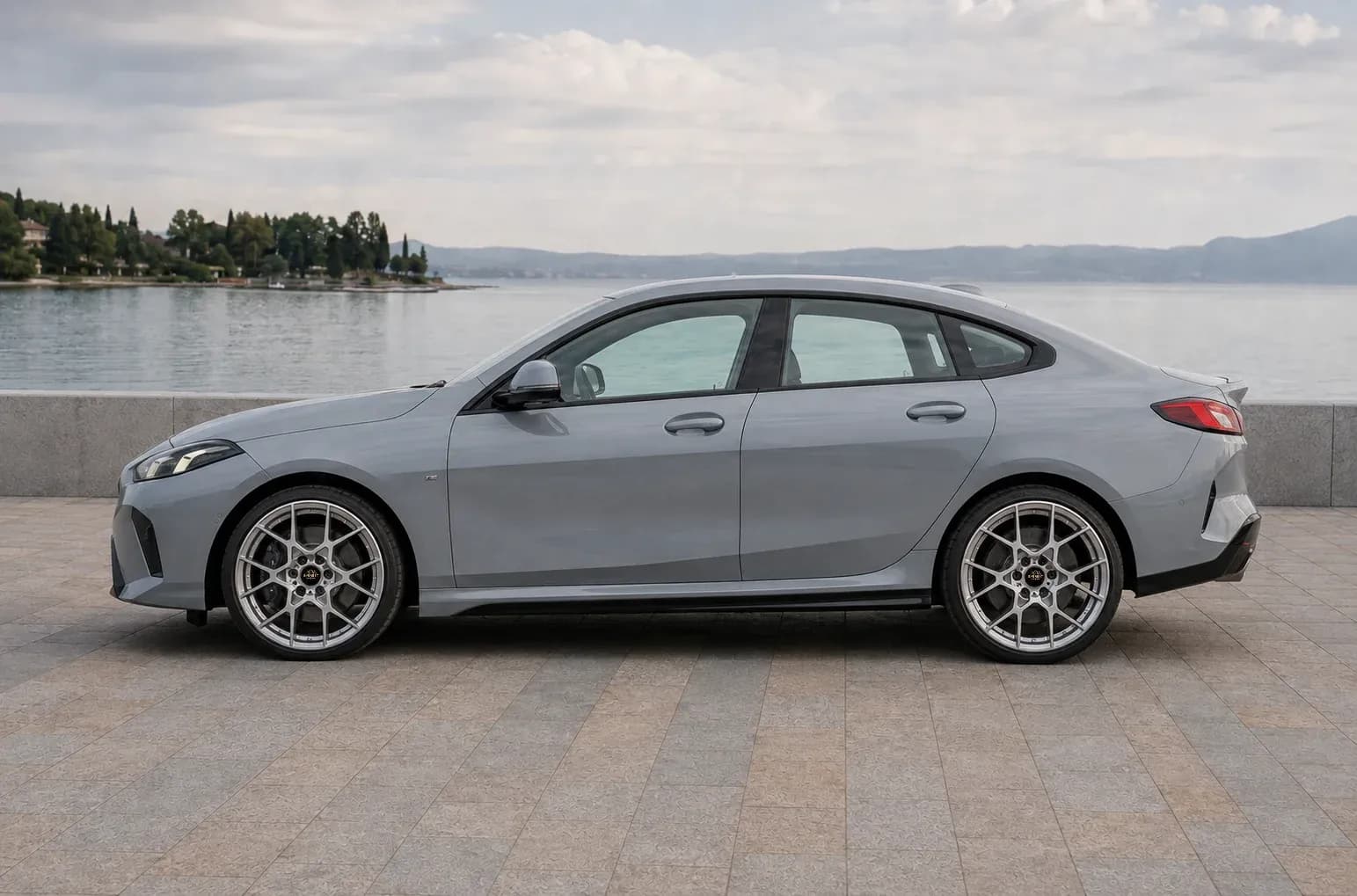 2025 BMW 2 Series with EW-P-MF-025 wheel, side profile view
