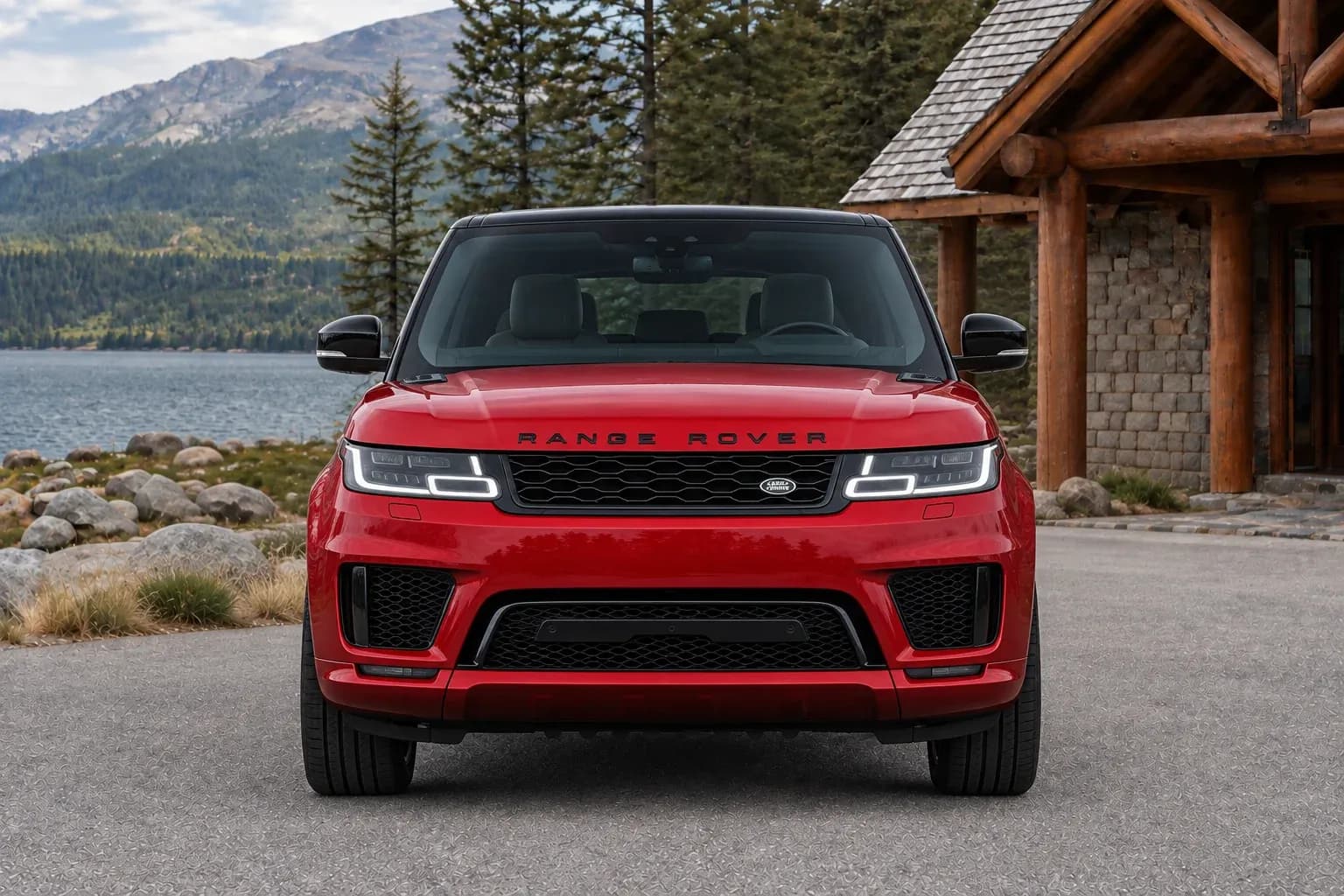 2018 Land Rover Range Rover Sport with EW-P-MF-026 wheel, front 0 view