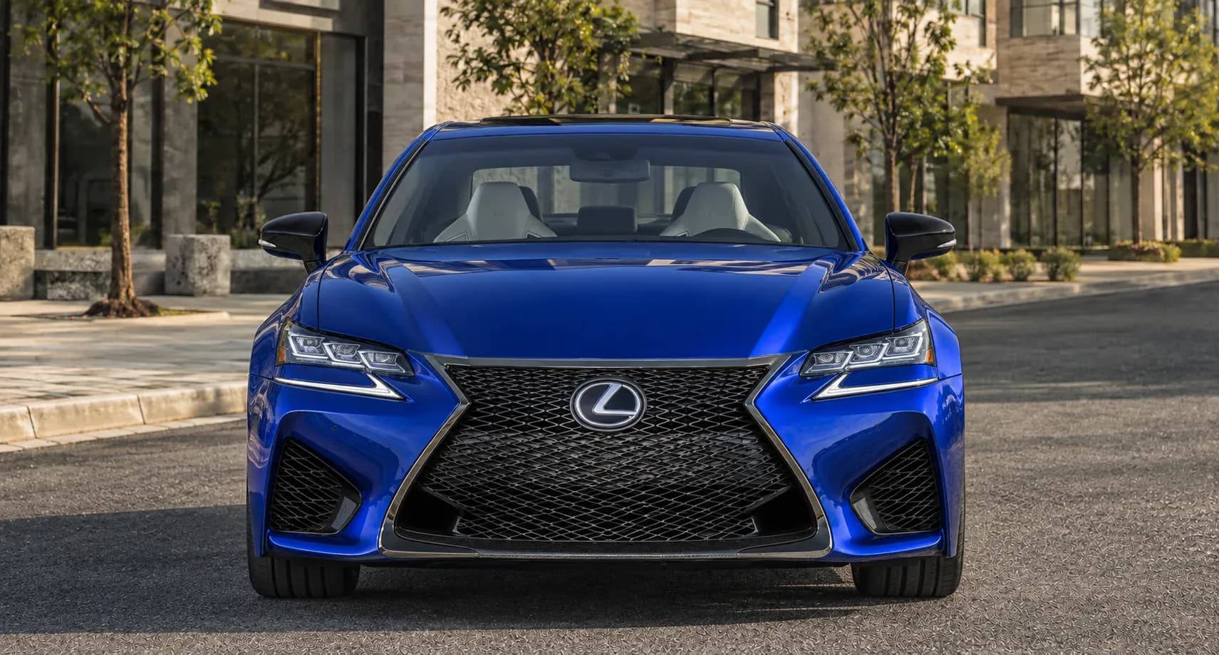 2016 Lexus GS F with EW-P-MF-027 wheel, front 0 view