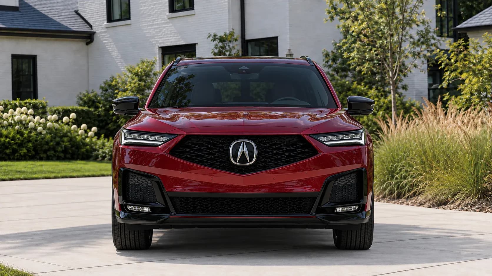 2022 Acura MDX with EW-P-MF-028 wheel, front 0 view