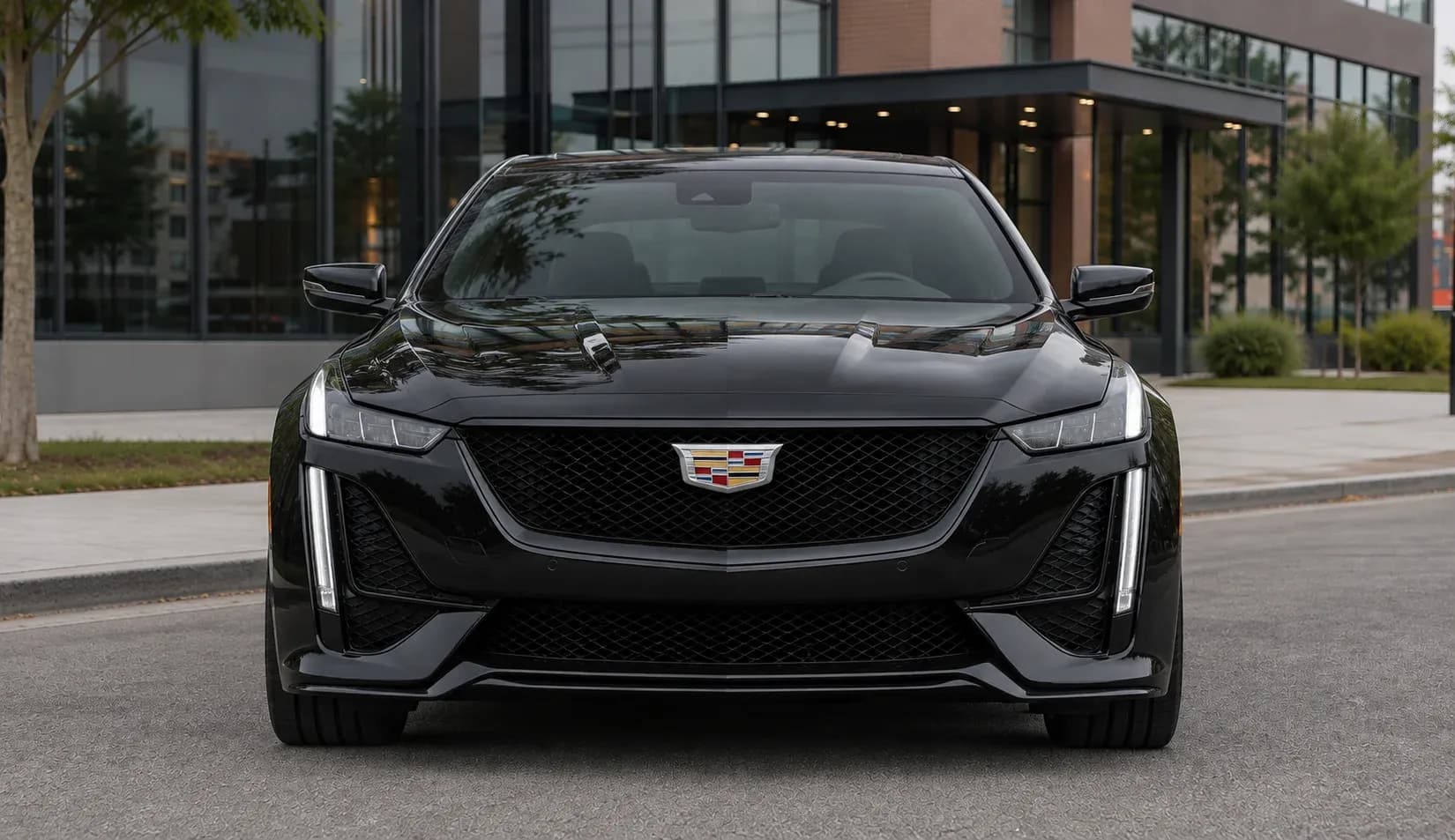 2020 Cadillac CT5-V with EW-P-MF-028 wheel, front 0 view