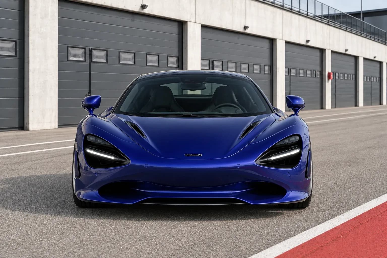 2024 McLaren 750S with EW-P-MF-029 wheel, front 0 view
