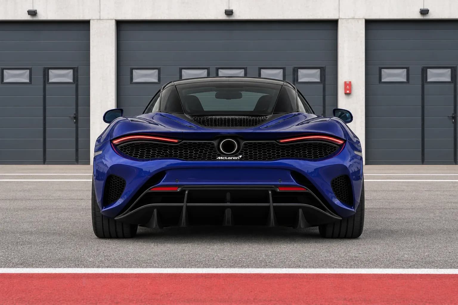 2024 McLaren 750S with EW-P-MF-029 wheel, rear 0 view