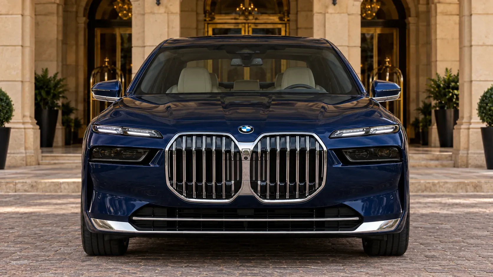 2023 BMW 7 Series with EW-P-MF-030 wheel, front 0 view