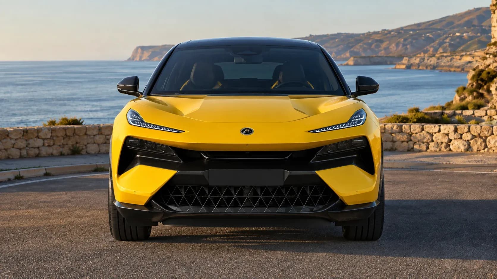 2023 Lotus Eletre with EW-P-MF-030 wheel, front 0 view