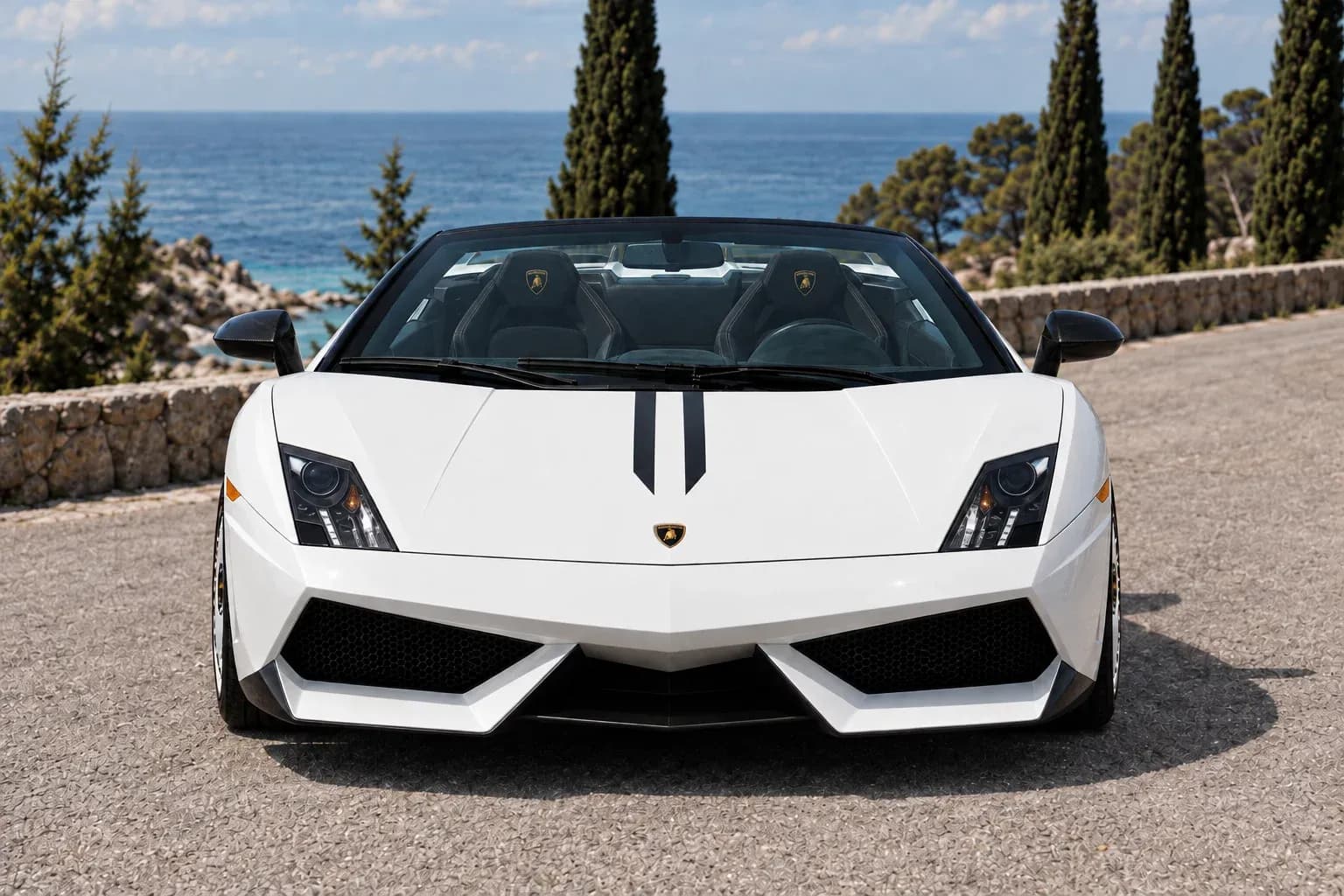 2011 Lamborghini Gallardo with EW-P-MF-033 wheel, front 0 view