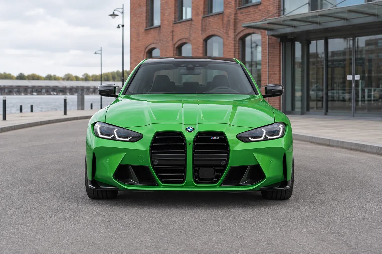 2021 BMW M3 with EW-P-MF-034 wheel, front 0 view