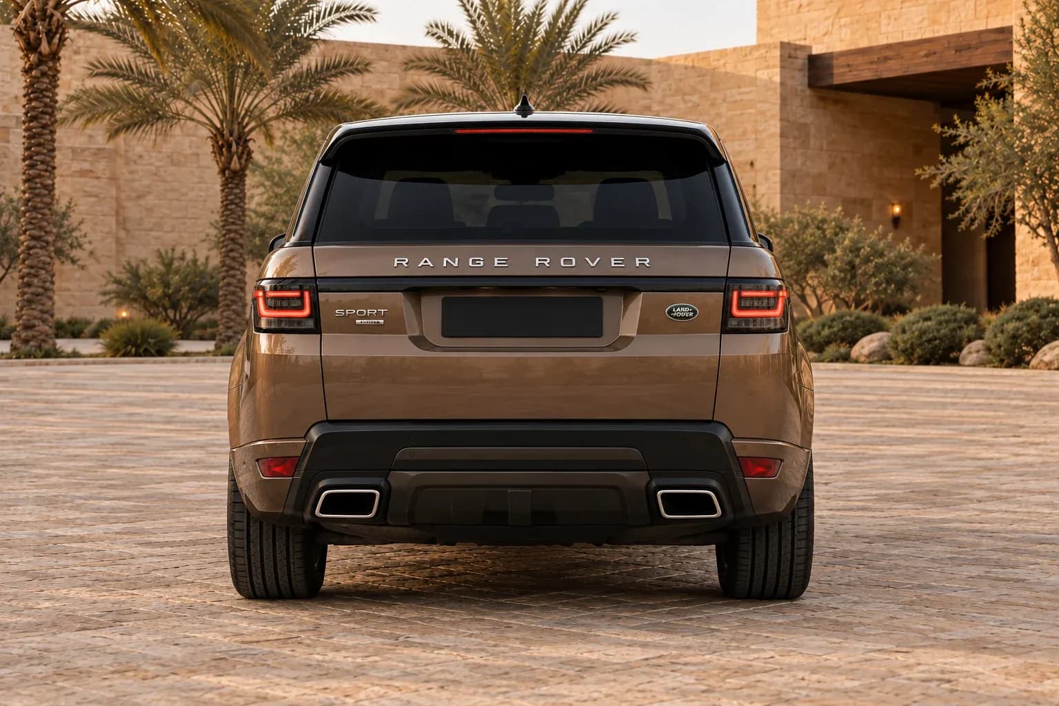 2018 Land Rover Range Rover Sport with EW-P-MF-034 wheel, rear 0 view