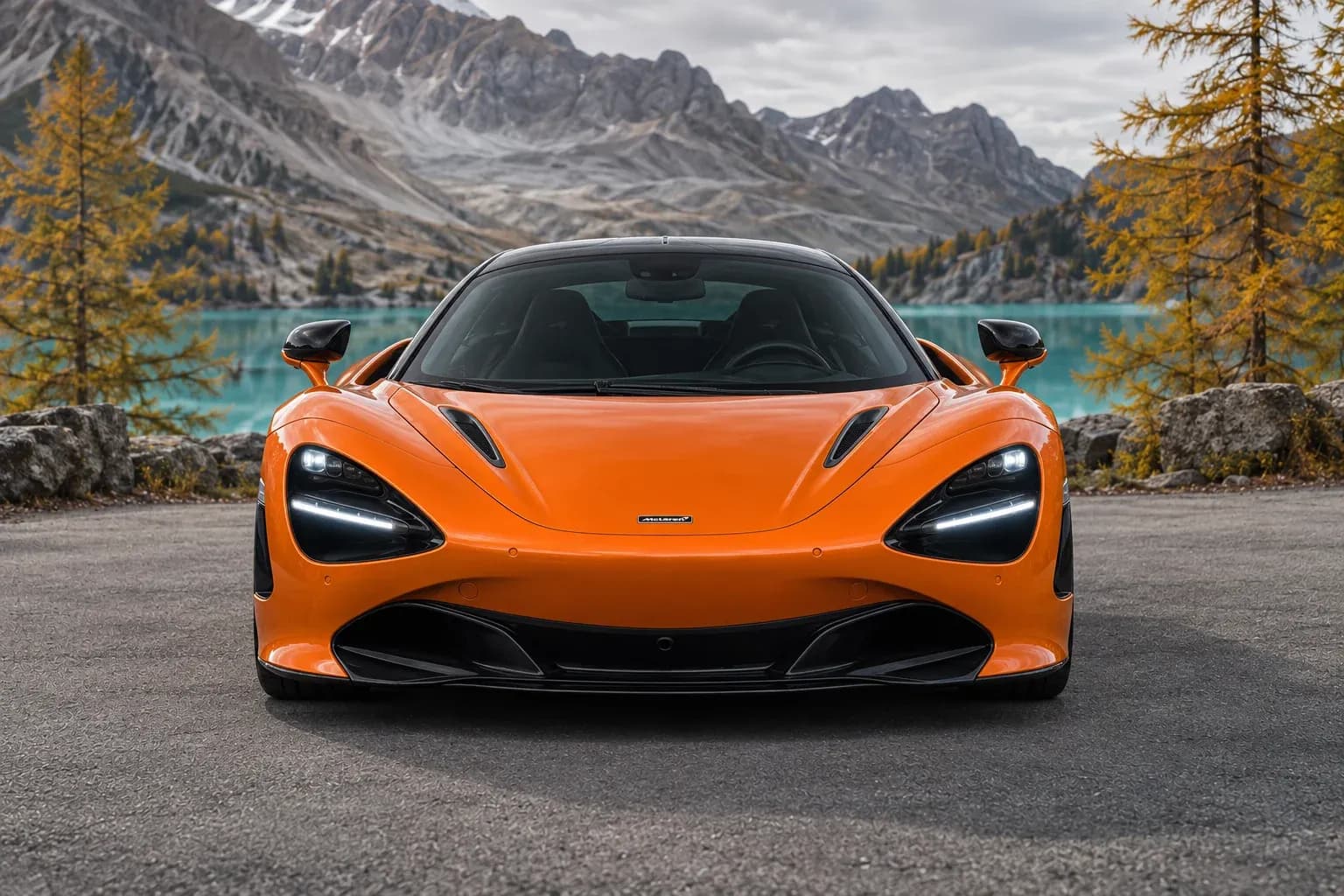 2017 McLaren 720S with EW-P-MF-034 wheel, front 0 view