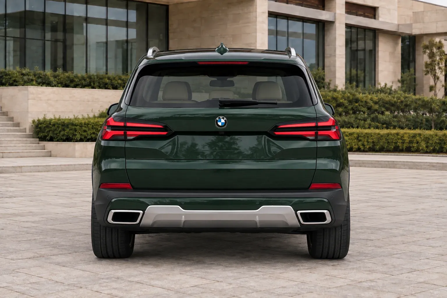 2024 BMW X5 with EW-P-MF-035 wheel, rear 0 view