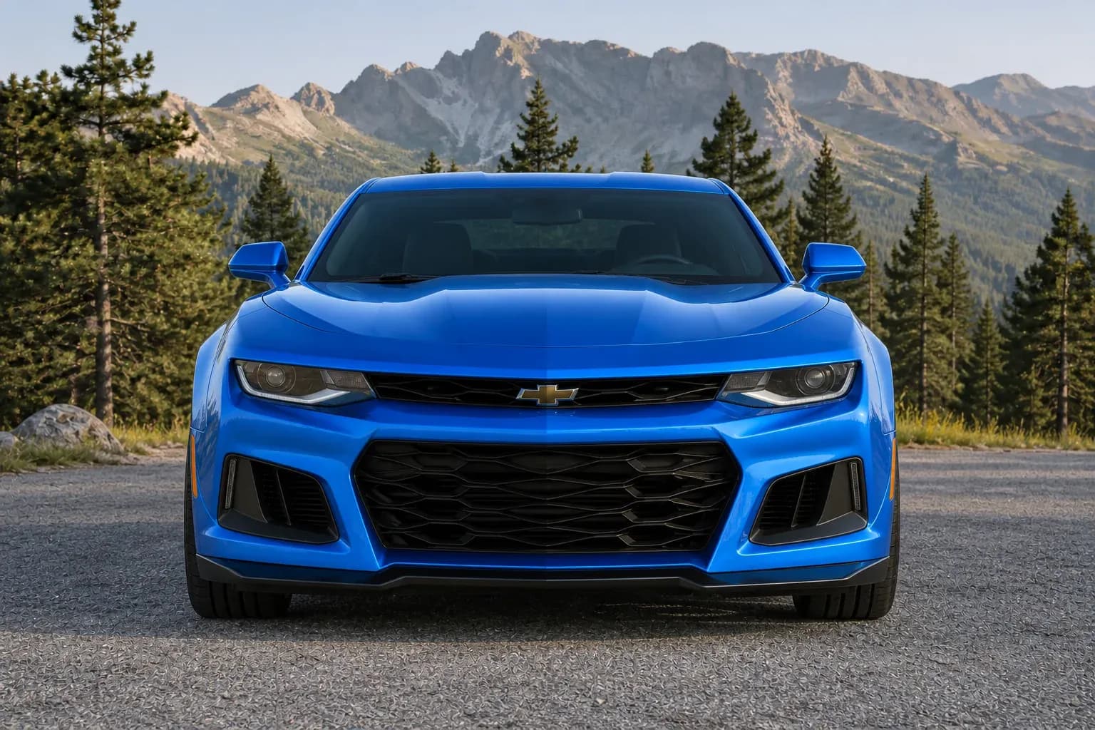 2017 Chevrolet Camaro with EW-P-MF-035 wheel, front 0 view