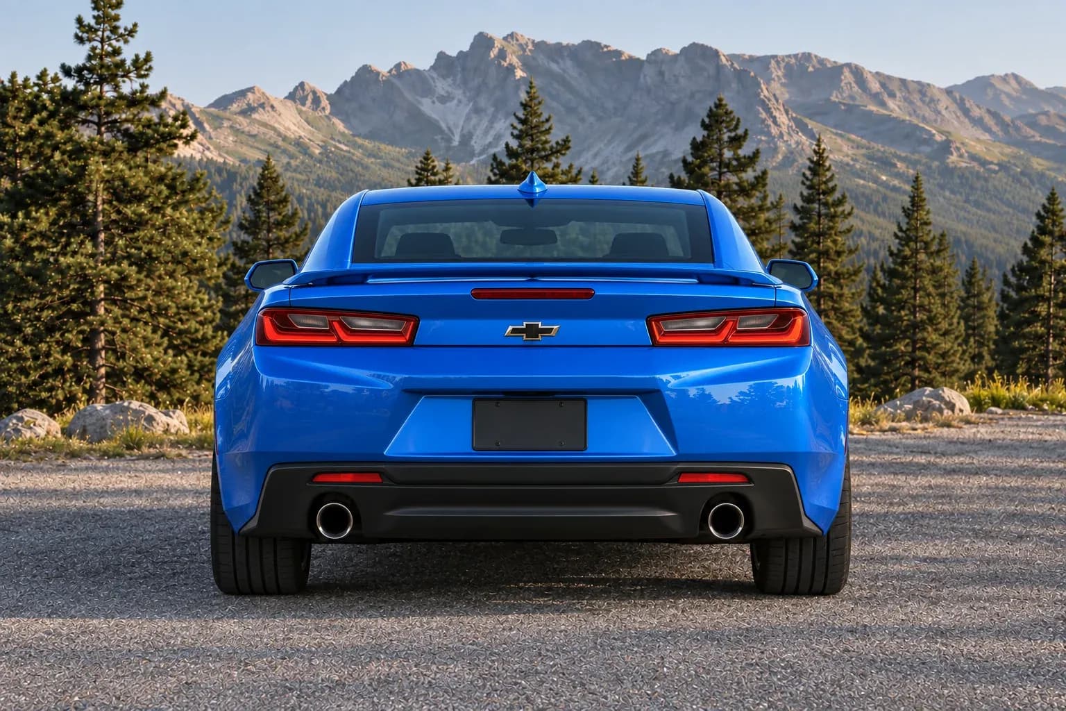 2017 Chevrolet Camaro with EW-P-MF-035 wheel, rear 0 view