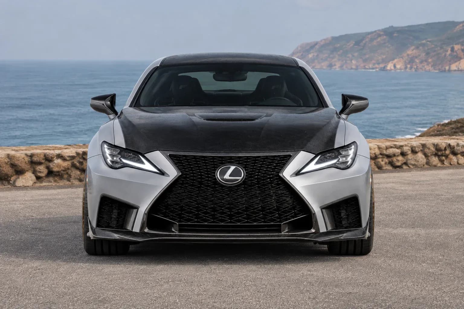 2020 Lexus RC F with EW-P-MF-035 wheel, front 0 view