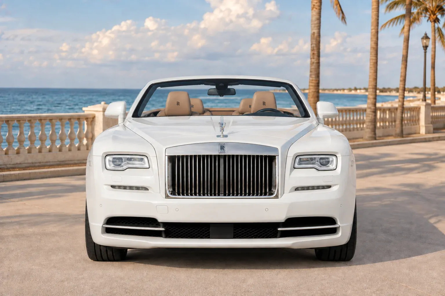 2016 Rolls-Royce Dawn with EW-P-MF-038 wheel, front 0 view