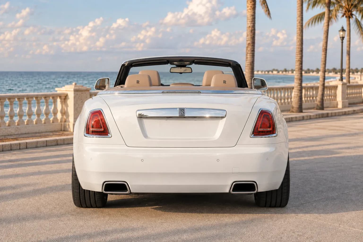 2016 Rolls-Royce Dawn with EW-P-MF-038 wheel, rear 0 view