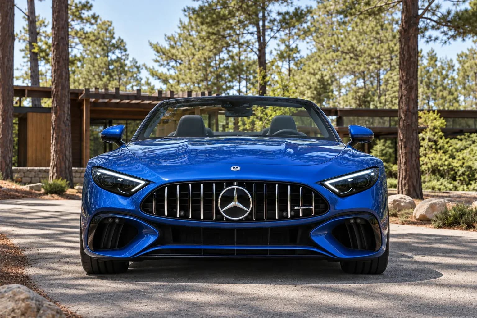 2022 Mercedes-Benz SL-Class AMG with EW-P-MF-039 wheel, front 0 view