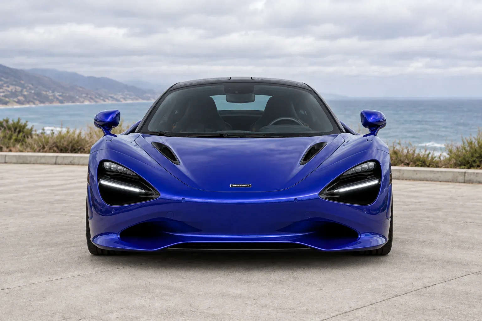 2024 McLaren 750S with EW-P-MF-041 wheel, front 0 view