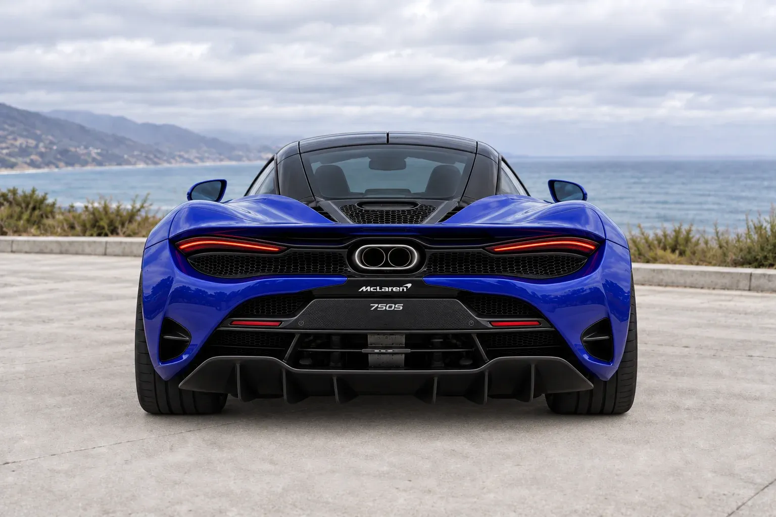 2024 McLaren 750S with EW-P-MF-041 wheel, rear 0 view