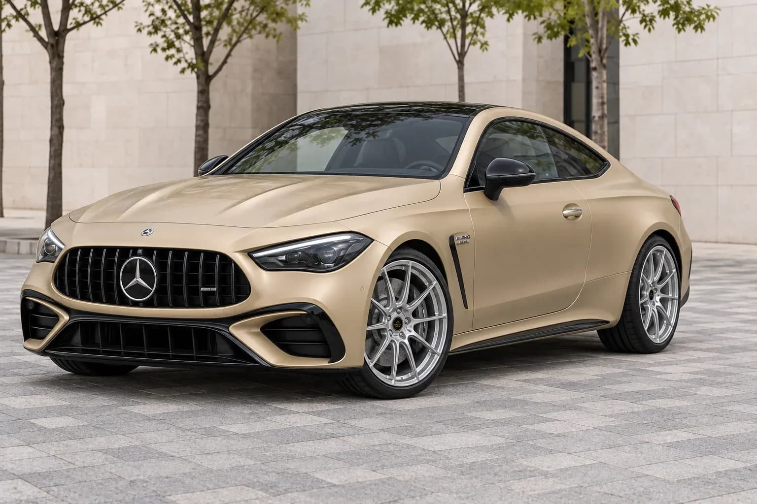 2024 Mercedes-Benz CLE-Class AMG with EW-P-MF-041 wheel, front right 45 view