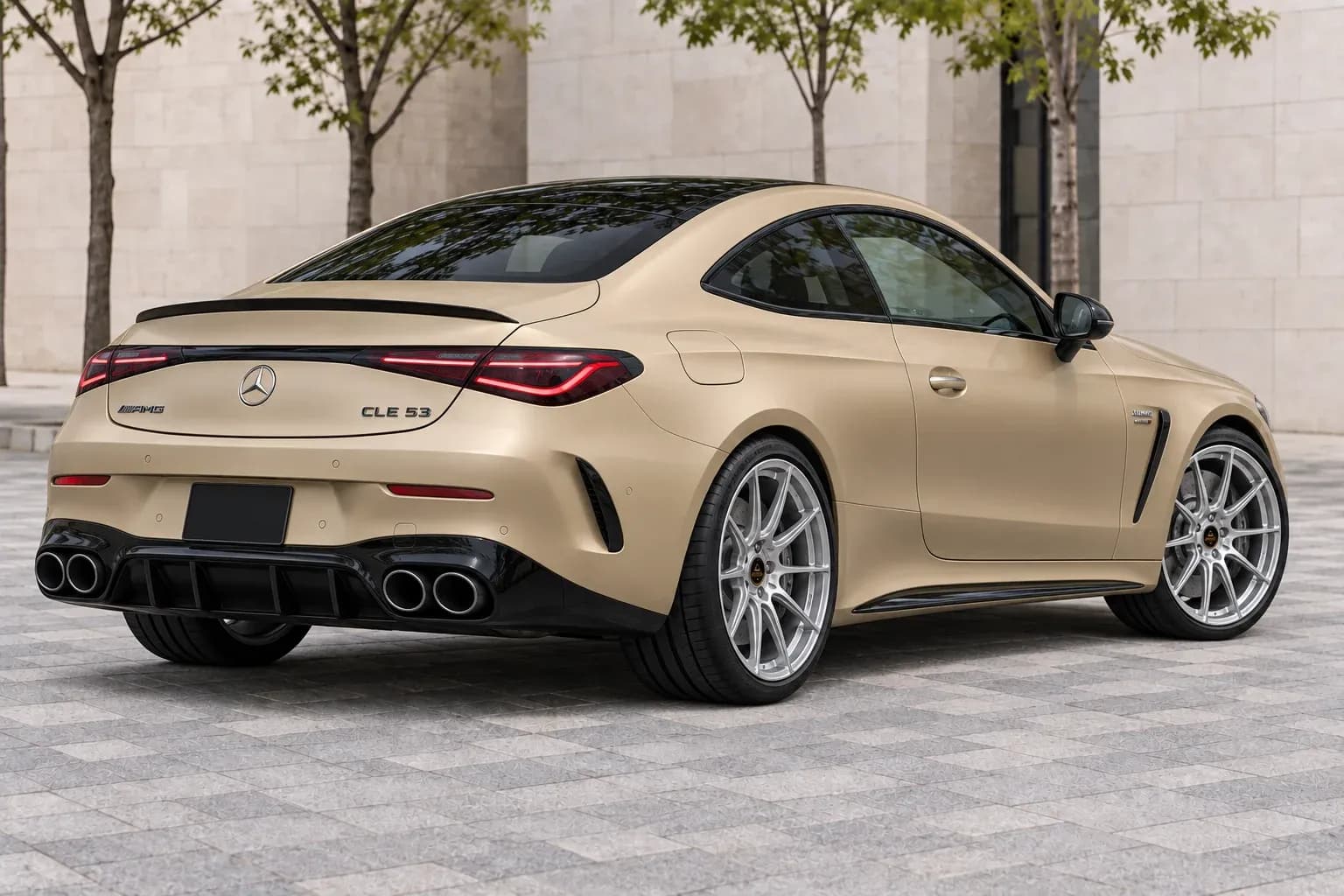 2024 Mercedes-Benz CLE-Class AMG with EW-P-MF-041 wheel, rear right 45 view