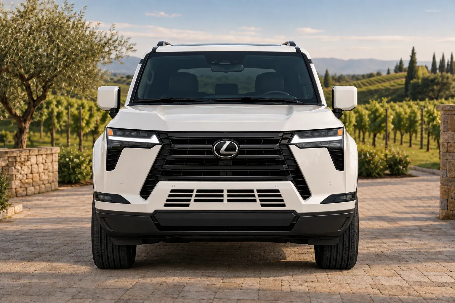 2024 Lexus GX with EW-P-MF-042 wheel, front 0 view