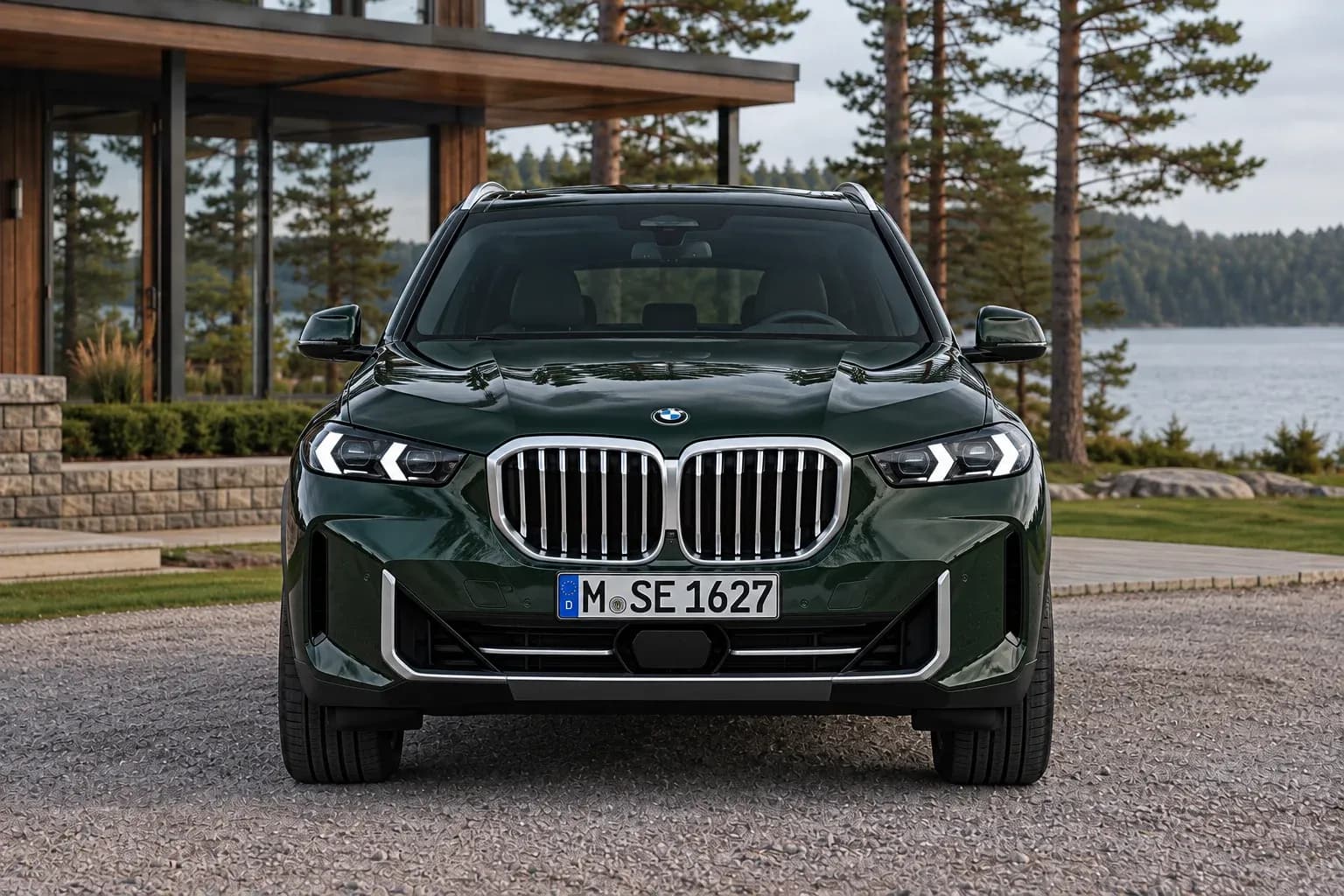 2024 BMW X5 with EW-P-MF-043 wheel, front 0 view