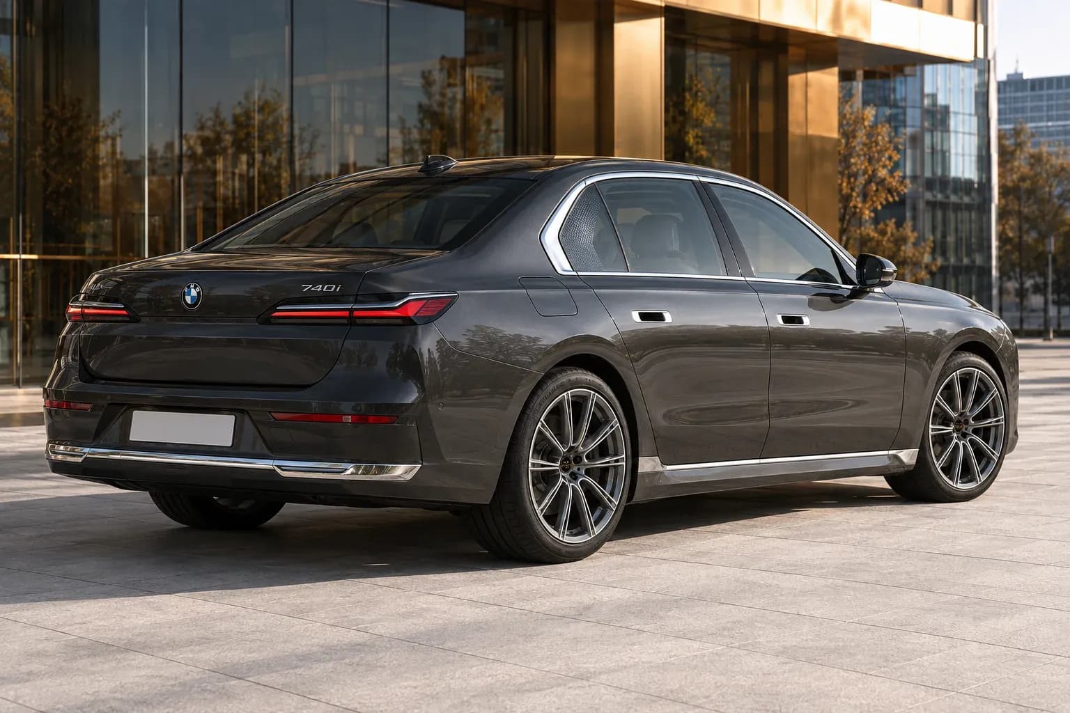 2023 BMW 7 Series with EW-P-MF-047 wheel, rear right 45 view
