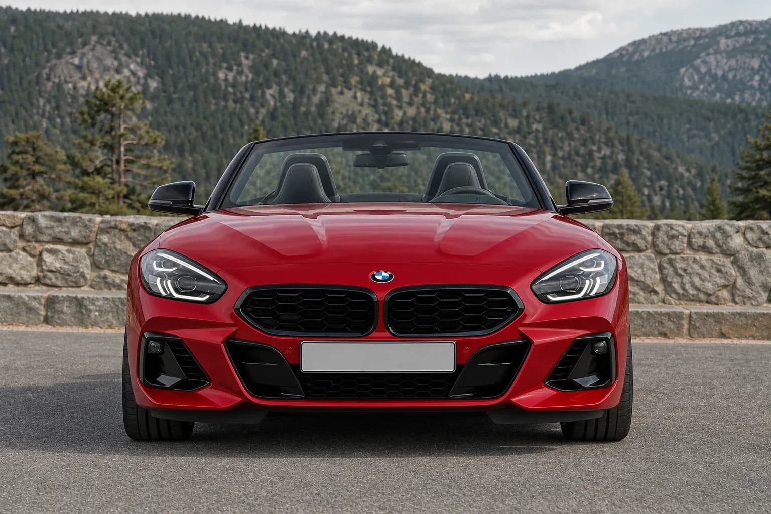 2023 BMW Z4 with EW-P-MF-047 wheel, front 0 view
