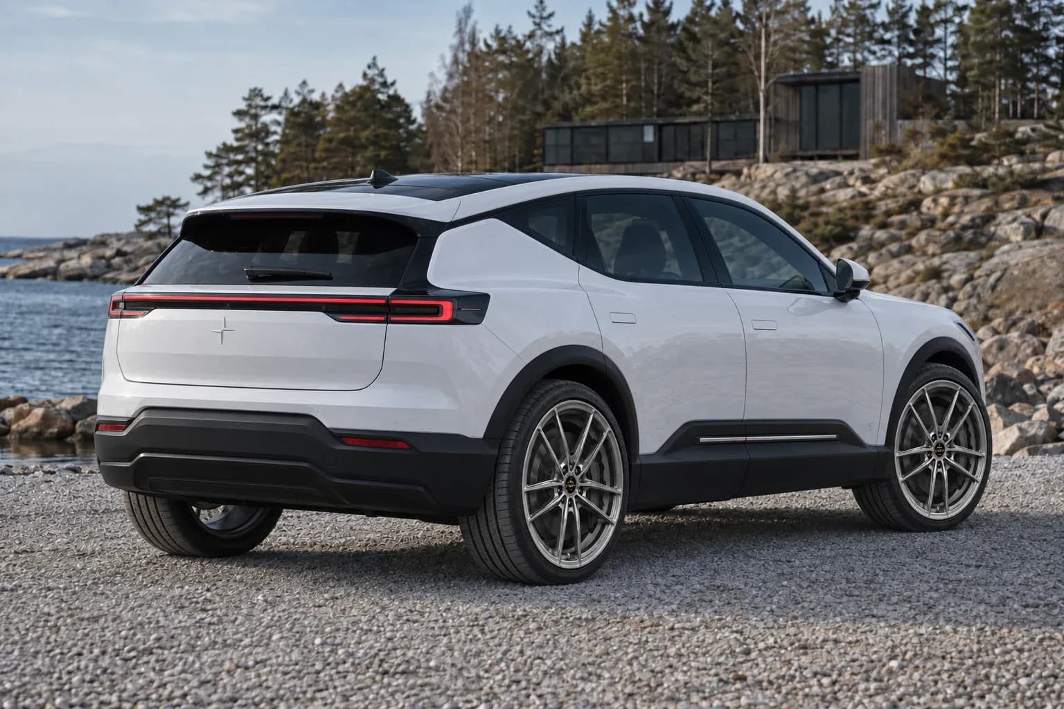 2024 Polestar Polestar 3 with EW-P-MF-047 wheel, rear right 45 view