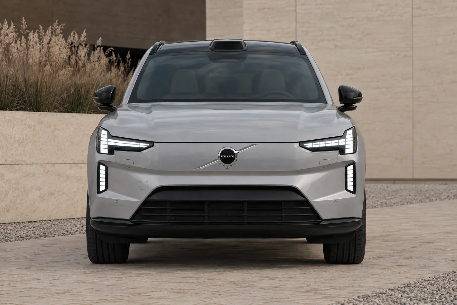 2025 Volvo EX90 with EW-P-MF-049 wheel, front 0 view