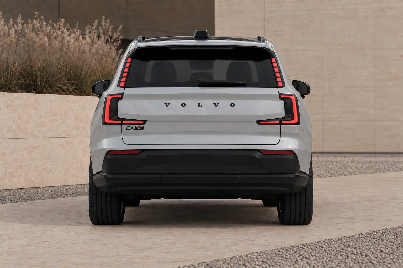 2025 Volvo EX90 with EW-P-MF-049 wheel, rear 0 view