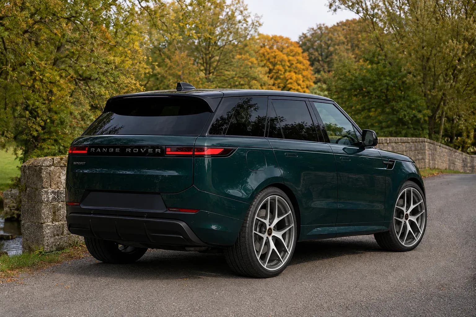 2023 Land Rover Range Rover Sport with EW-P-MF-050 wheel, rear right 45 view