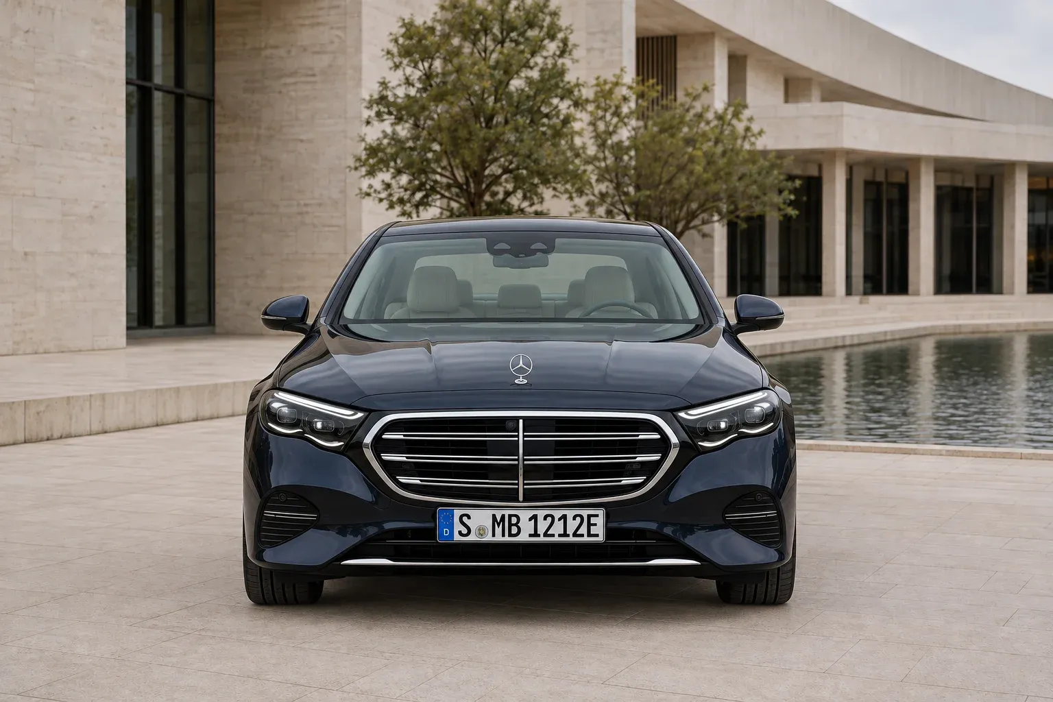 2024 Mercedes-Benz E-Class with EW-P-MF-050 wheel, front 0 view