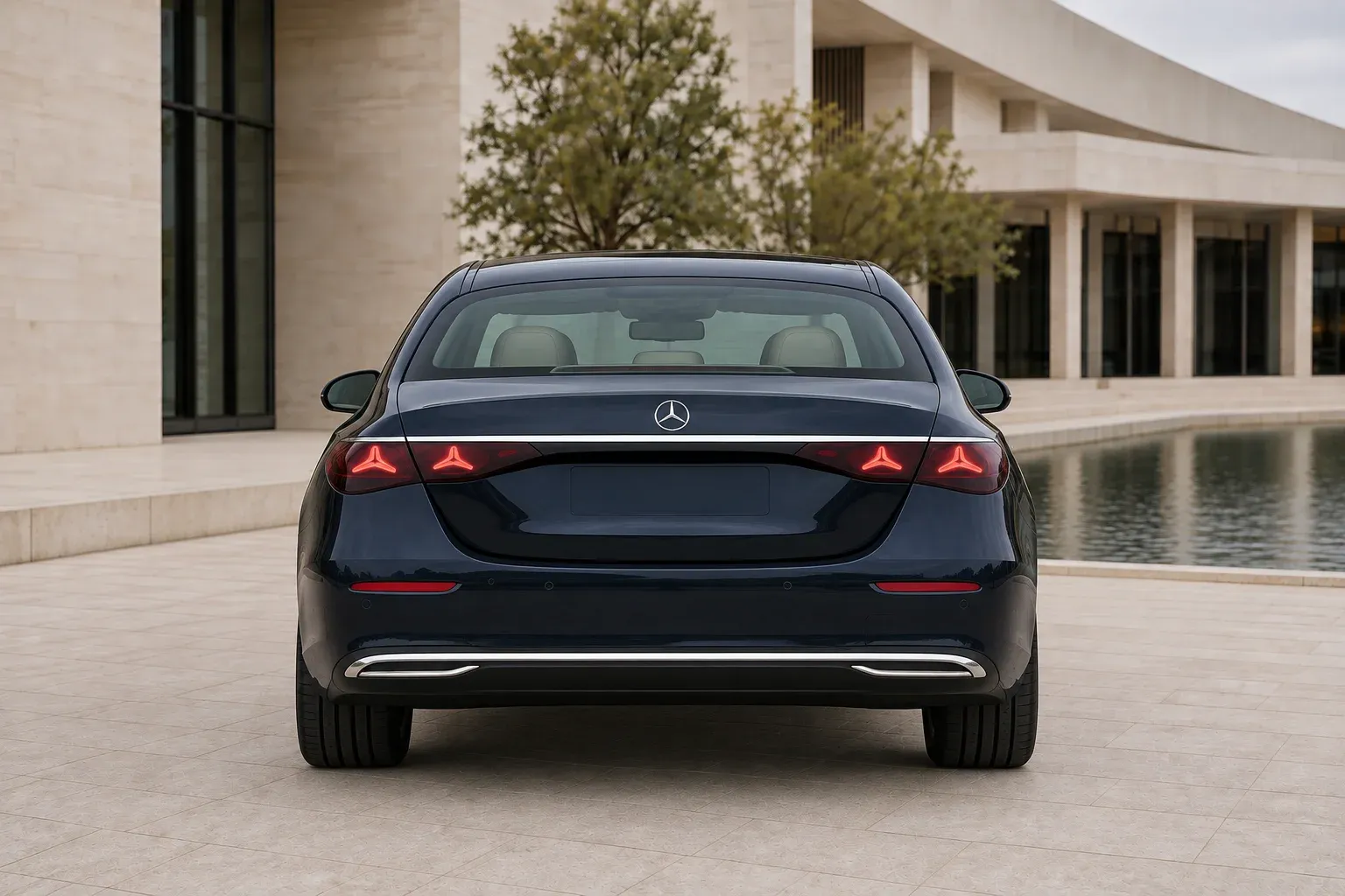 2024 Mercedes-Benz E-Class with EW-P-MF-050 wheel, rear 0 view