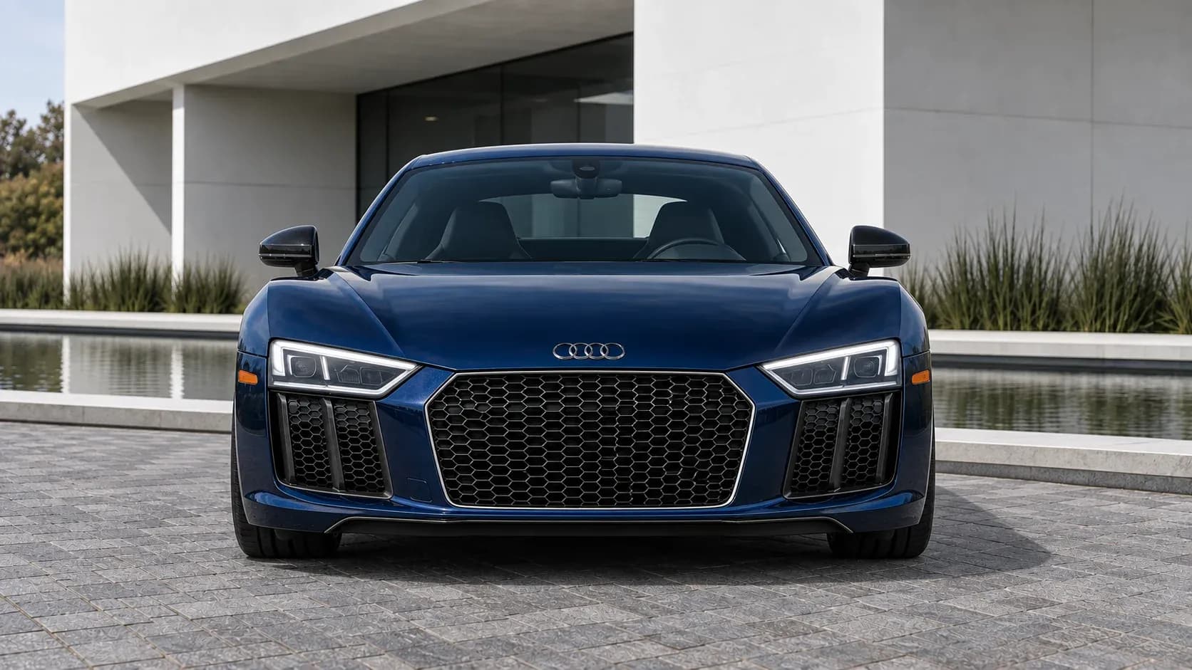 2017 Audi R8 with EW-P-MP-002 wheel, front 0 view