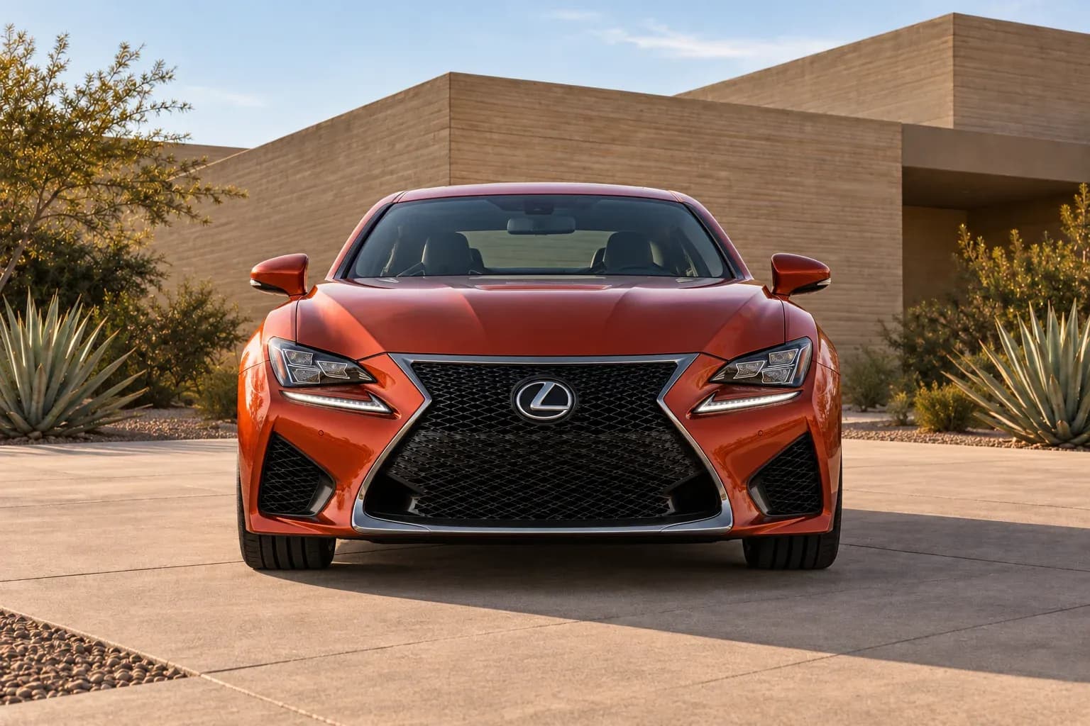 2016 Lexus RC F with EW-P-MP-003 wheel, front 0 view