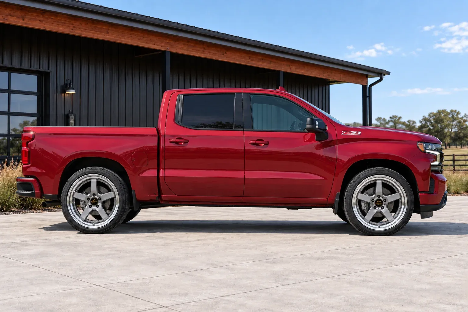 2020 Chevrolet Cheyenne with EW-P-MP-004 wheel, side profile view